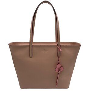 Kate Spade Pink Leather Zip Top Kelsey Tote